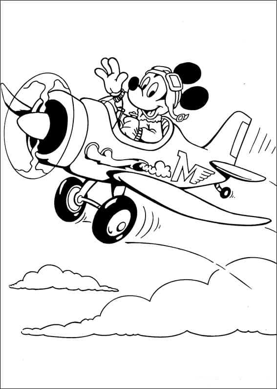 Mickey para colorir