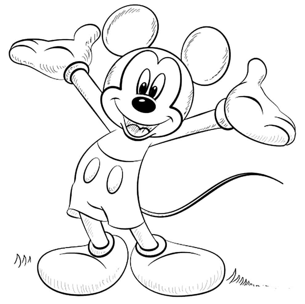 Mickey para colorir