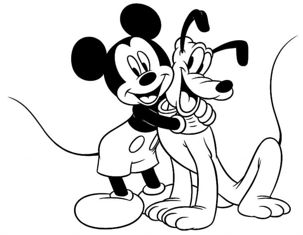 Mickey para colorir