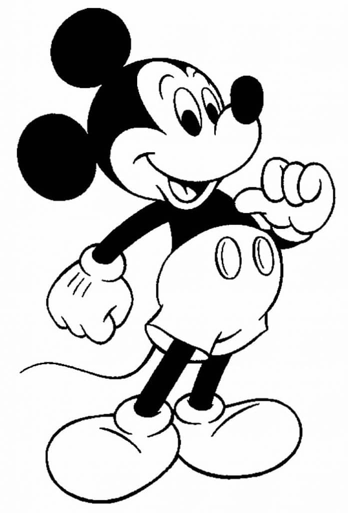 Mickey para colorir