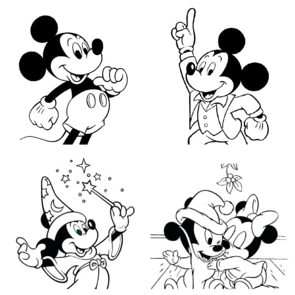 Mickey para colorir