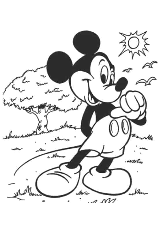 Mickey para colorir