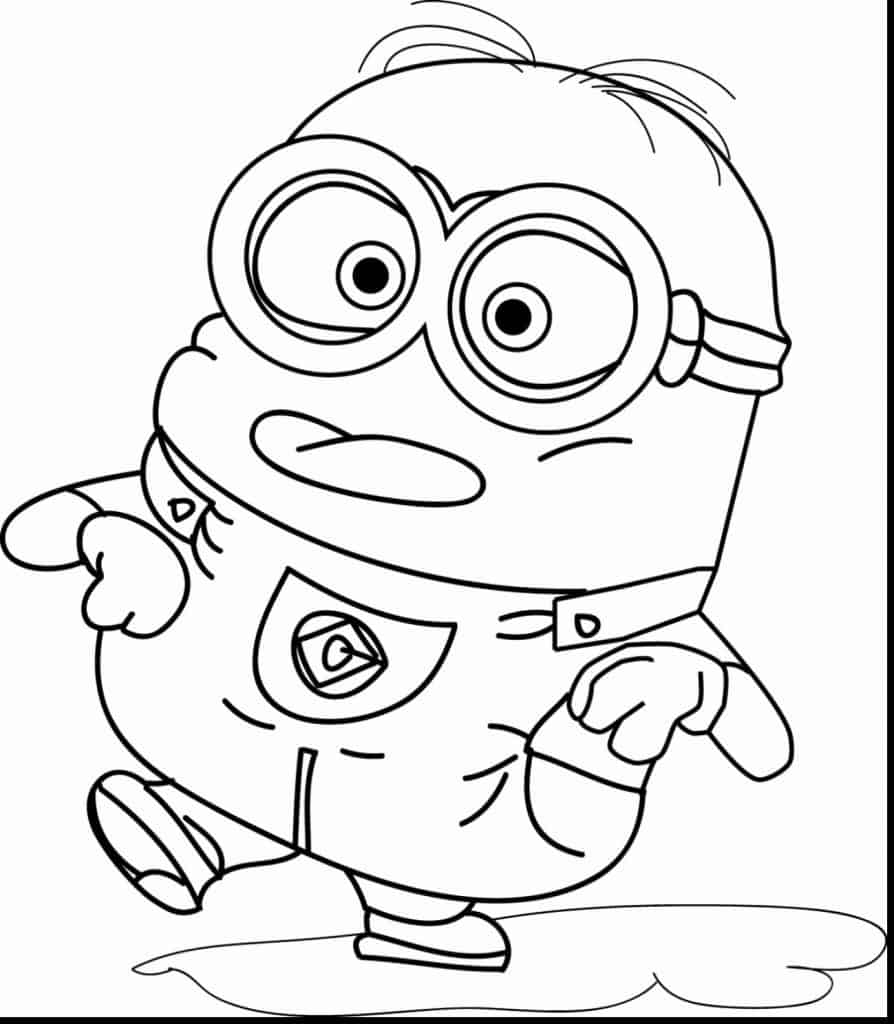 Minions para colorir