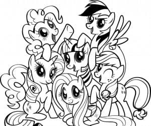 My Little Pony para colorir