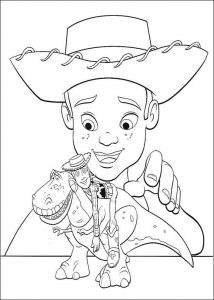 Toy Story para colorir