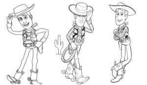 Toy Story para colorir