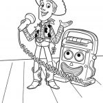 Toy Story para colorir