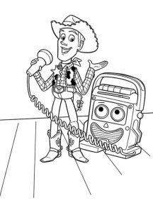 Toy Story para colorir