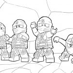 Ninjago para colorir