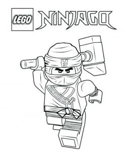 Ninjago para colorir