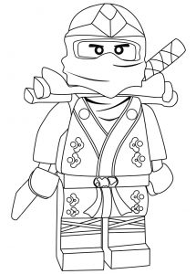 Ninjago para colorir