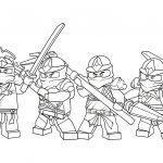 Ninjago para colorir