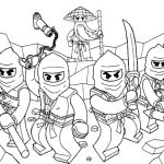 Ninjago para colorir