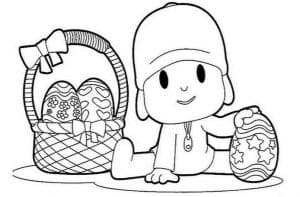 Pocoyo para colorir