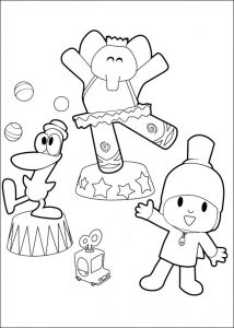 Pocoyo para colorir