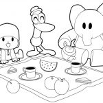 Pocoyo para colorir