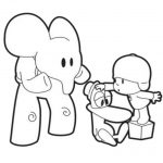 Pocoyo para colorir