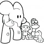 Pocoyo para colorir