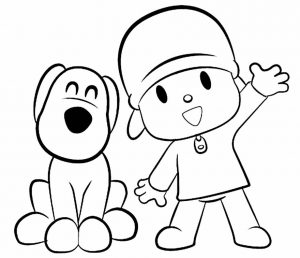 Pocoyo para colorir