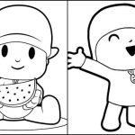 Pocoyo para colorir