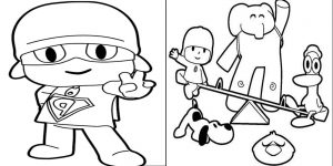 Pocoyo para colorir