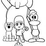 Pocoyo para colorir