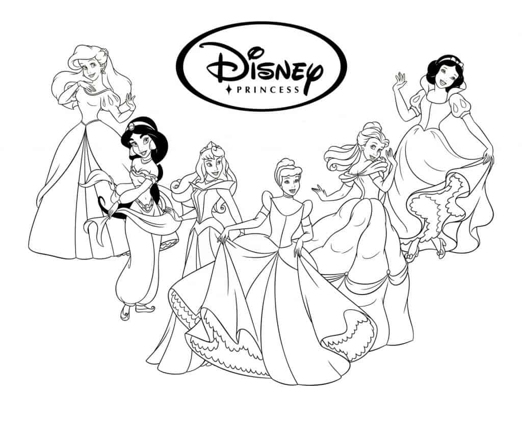 Desenhos da Disney para Colorir