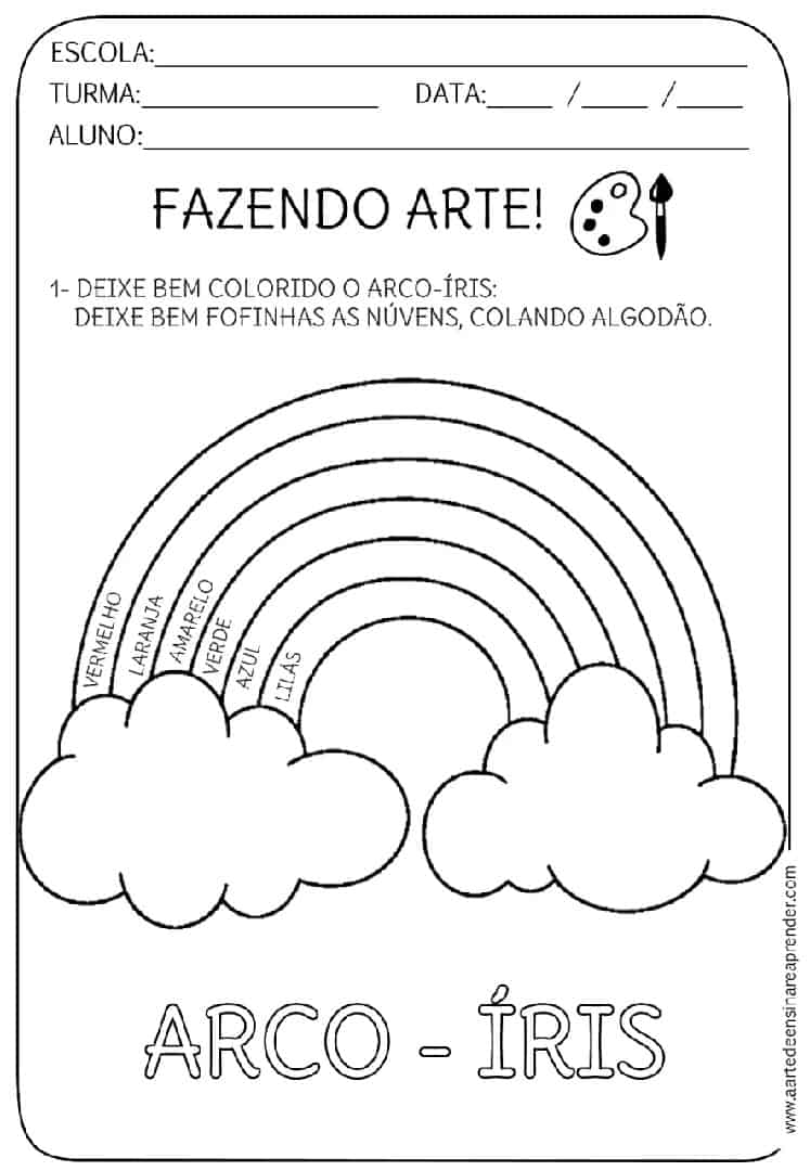 Atividades de arte para educação infantil