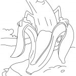 Desenhos de banana para colorir