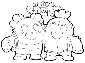 Brawl Stars para colorir