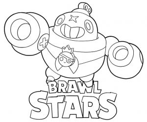 Brawl Stars para colorir