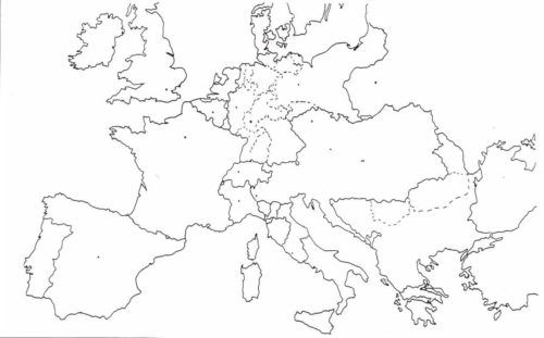 Mapa Mundi para colorir