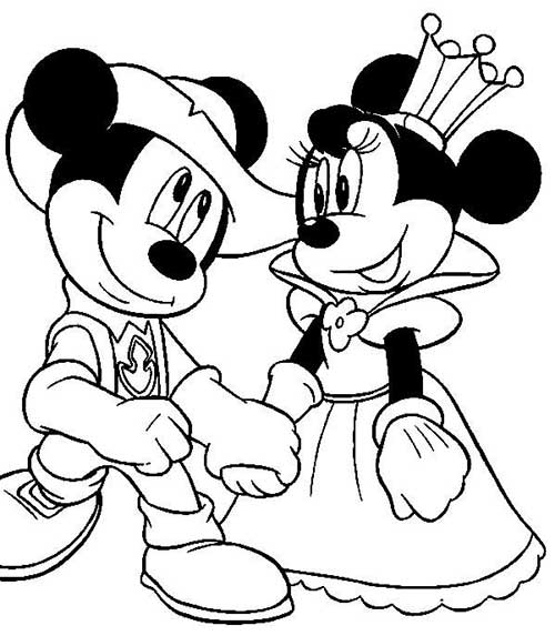 Desenhos para colorir da Minnie