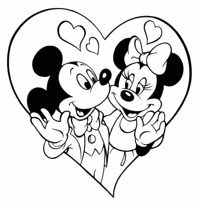 Desenhos para colorir da Minnie