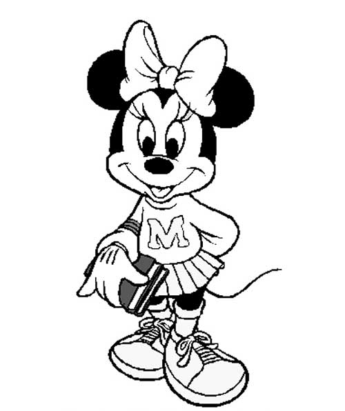 Desenhos para colorir da Minnie