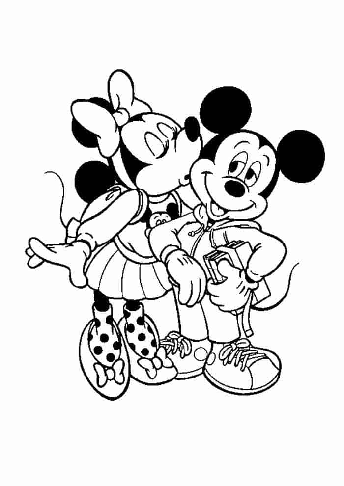 Desenhos para colorir da Minnie