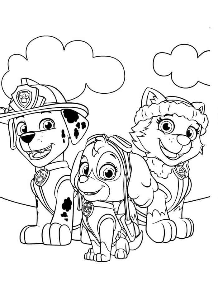 Desenhos para colorir de cachorro