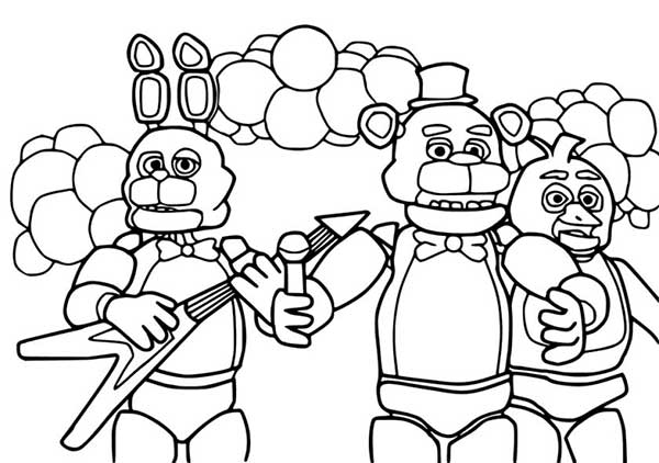 Animatronics para colorir