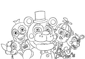 Animatronics para colorir