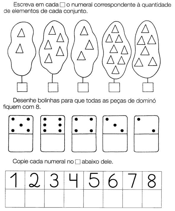 Atividade para educação infantil 5 anos