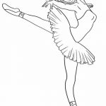 Desenhos de bailarina para colorir