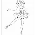 Desenhos de bailarina para colorir