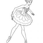 Desenhos de bailarina para colorir