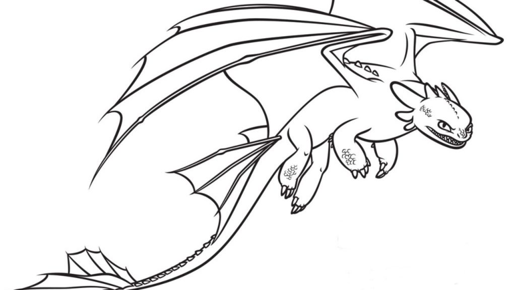 Dragão para colorir