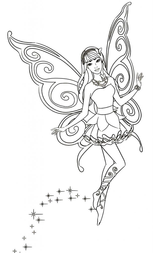 Fadinhas para colorir