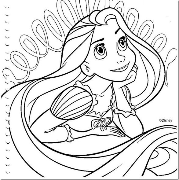 Princesas da Disney para colorir