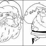 Papai Noel para colorir