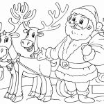 Papai Noel para colorir