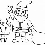 Papai Noel para colorir