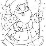 Papai Noel para colorir